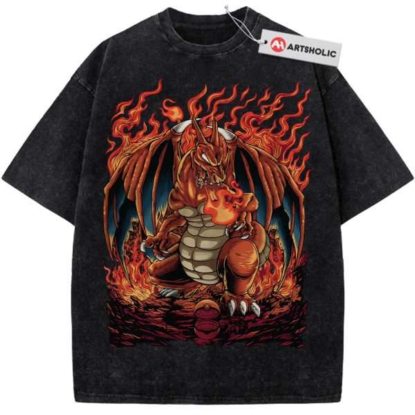 Charizard Shirt, Pokemon Shirt, Anime Shirt, Vintage T-Shirt