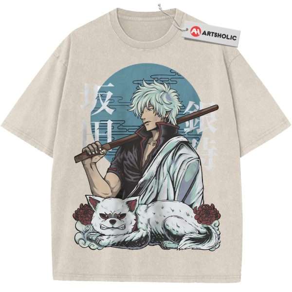 Gintoki Sakata Shirt, Gintama Shirt, Anime Shirt, Vintage T-Shirt