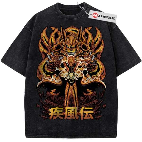 Kurama Shirt, Naruto Uzumaki Shirt, Anime Shirt, Vintage T-Shirt