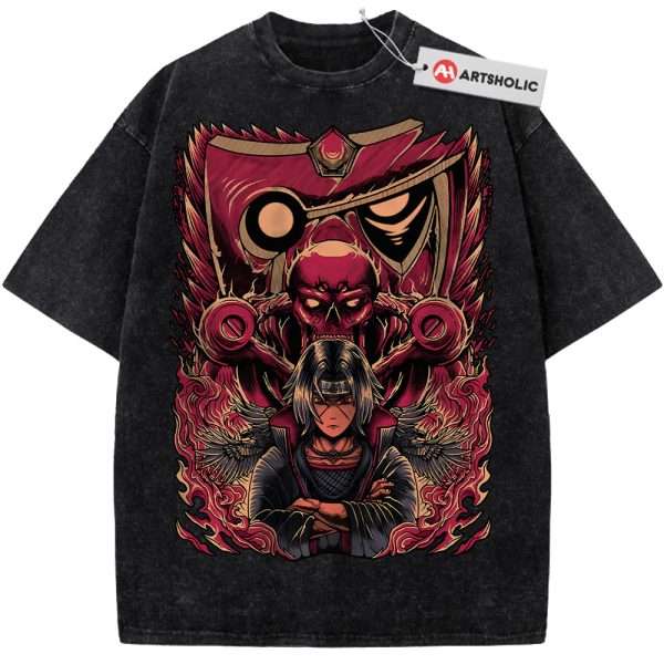 Itachi Uchiha Shirt, Akatsuki Shirt, Naruto Shirt, Anime Shirt, Vintage T-Shirt