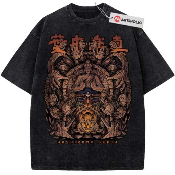 Hashirama Senju Shirt, Naruto Shirt, Anime Shirt, Vintage Tee