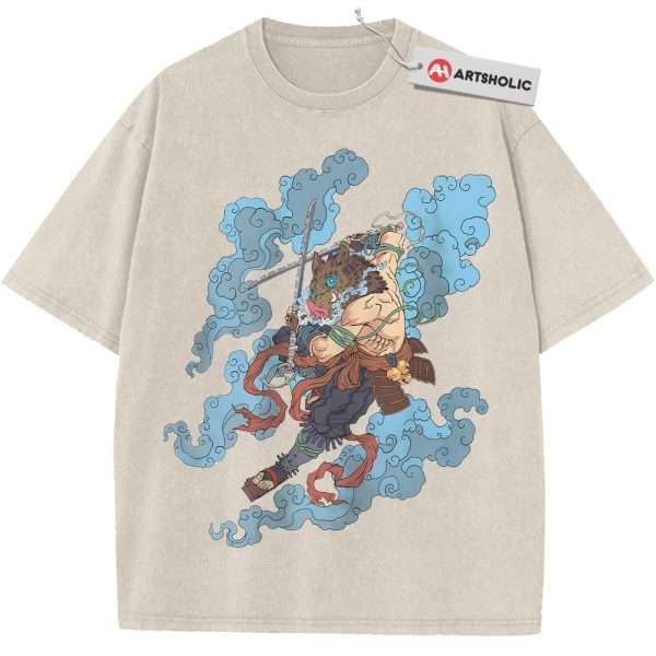 Inosuke Hashibira Shirt, Demon Slayer Shirt, Anime Shirt, Vintage Tee
