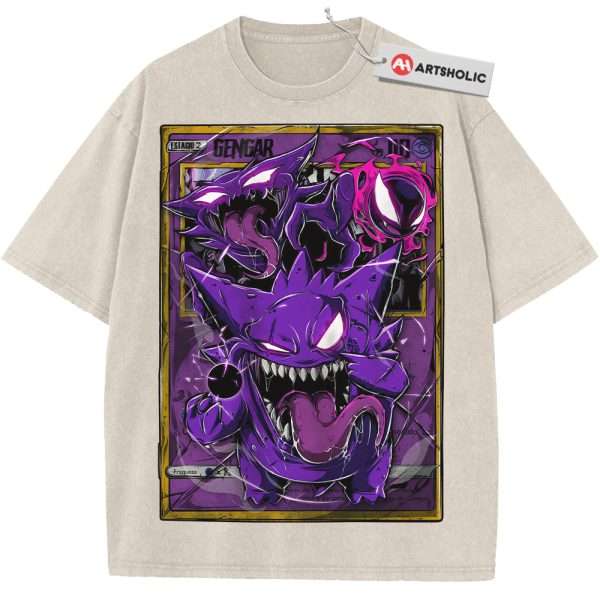 Gengar Shirt, Pokemon Shirt, Anime Shirt, Vintage Tee