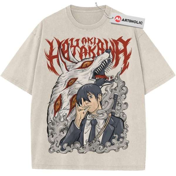 Aki Hayakawa Shirt, Chainsaw Man Shirt, Anime Shirt, Vintage T-Shirt