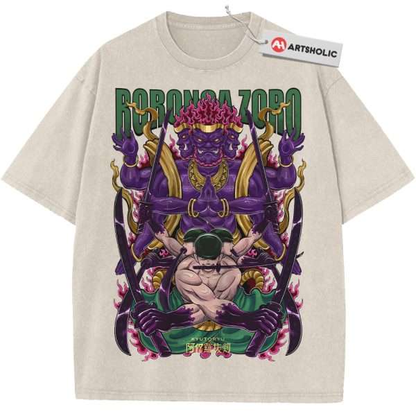 Roronoa Zoro Shirt, One Piece Shirt, Anime Shirt, Vintage Tee