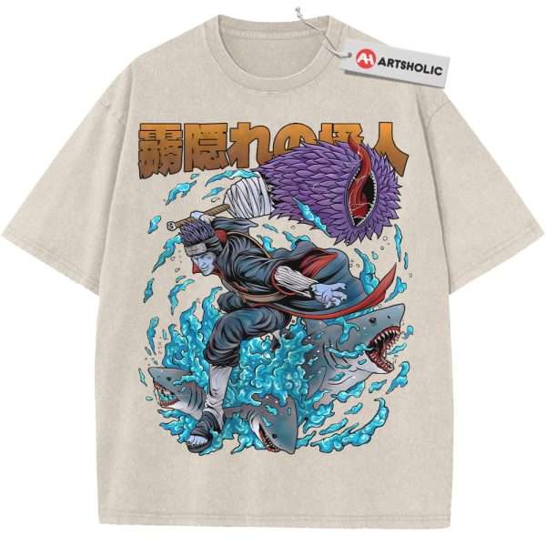 Kisame Hoshigaki Shirt, Naruto Shirt, Anime Shirt, Vintage T-Shirt