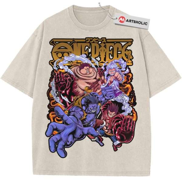 Monkey D Luffy Shirt, One Piece Shirt, Anime Shirt, Vintage Tee