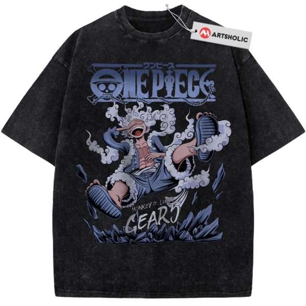 Monkey D Luffy Gear 5 Shirt, One Piece Shirt, Anime Shirt, Vintage T-Shirt