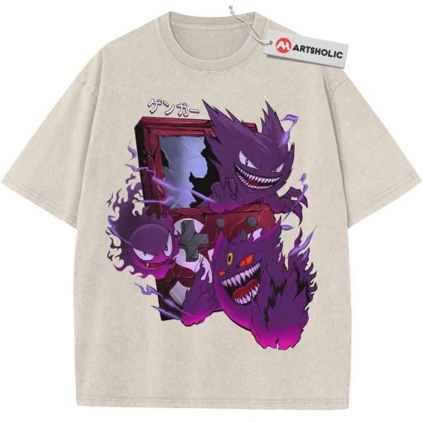 Gengar Shirt, Gatsly Shirt, Haunter Shirt, Pokemon Shirt, Anime Shirt, Vintage Tee