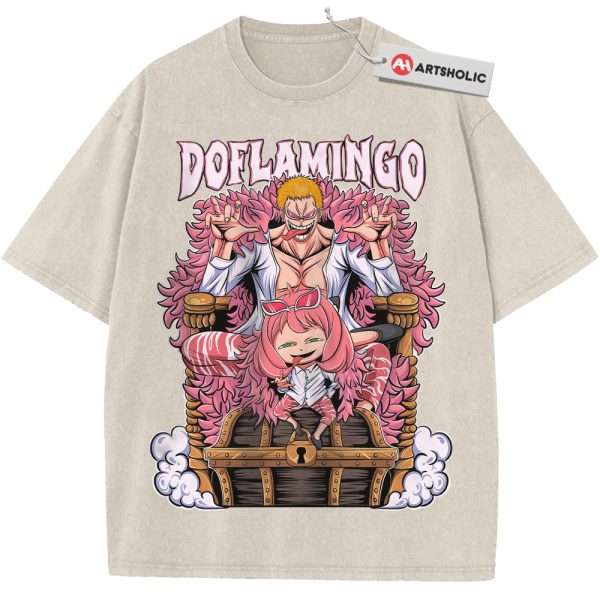 Doflamingo Shirt, One Piece Shirt, Anya Forger Shirt, Spy x Family Shirt, Anime Shirt, Vintage Tee