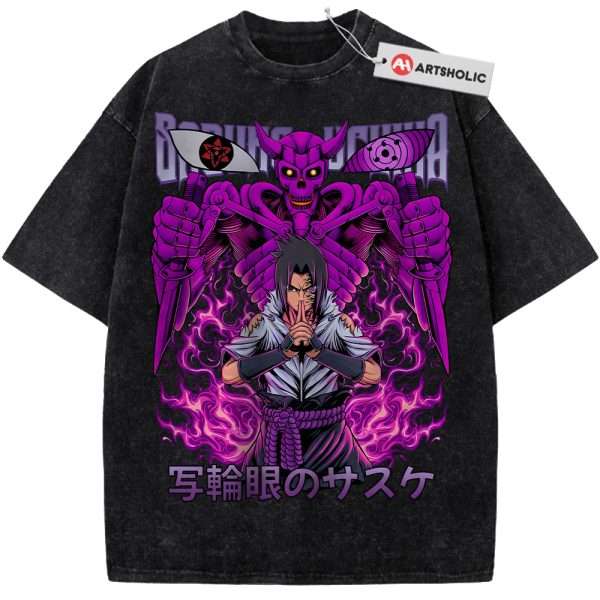 Sasuke Uchiha Shirt, Naruto Shirt, Anime Shirt, Vintage Tee