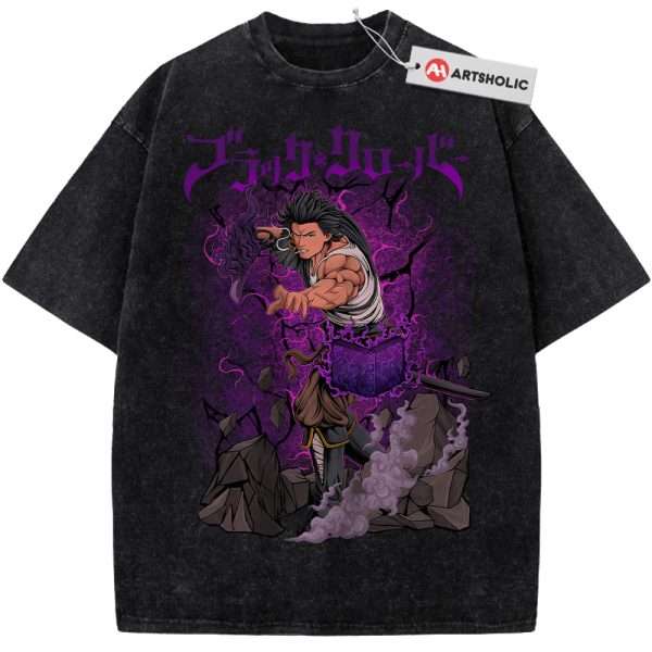 Yami Sukehiro Shirt, Black Clover Shirt, Anime Shirt, Vintage T-Shirt