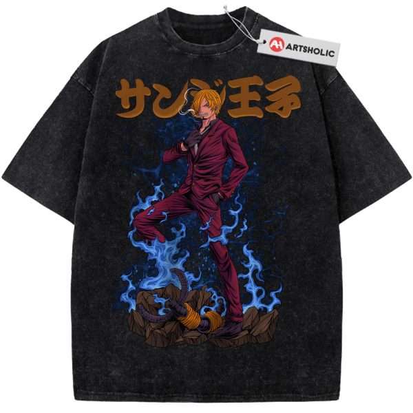 Vinsmoke Sanji Shirt, One Piece Shirt, Anime Shirt, Vintage T-Shirt