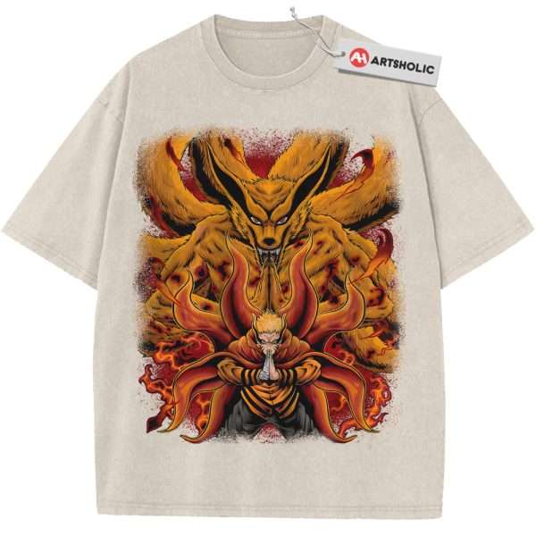 Kurama Shirt, Naruto Uzumaki Shirt, Anime Shirt, Vintage T-Shirt