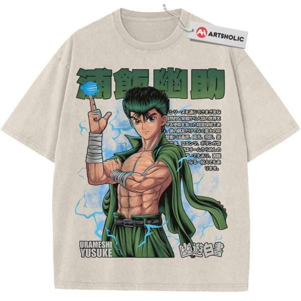 Yusuke Urameshi Shirt, YuYu Hakusho Shirt, Anime Shirt, Vintage T-Shirt