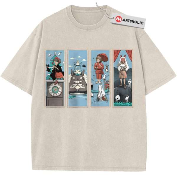 Studio Ghibli Shirt, Anime Shirt, Vintage T-Shirt