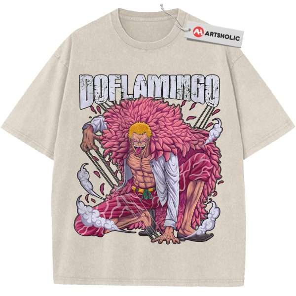 Donquixote Doflamingo Shirt, One Piece Shirt, Anime Shirt, Vintage T-Shirt