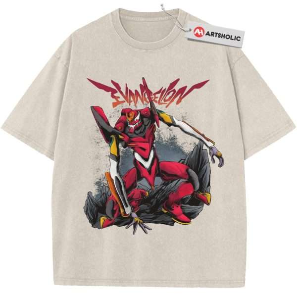 Eva-02 Shirt, Neon Genesis Evangelion Shirt, Anime Shirt, Vintage T-Shirt