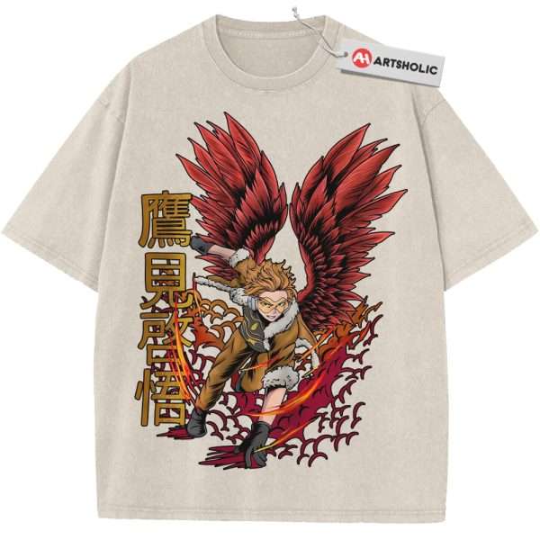 Hawks Shirt, MHA Shirt, Anime Shirt, Vintage Tee