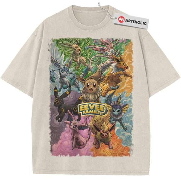 Eevee Shirt, Pokemon Shirt, Anime Shirt, Vintage T-Shirt