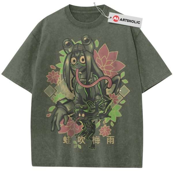 Tsuyu Asui Shirt, Froppy Shirt, MHA Shirt, Anime Shirt, Vintage Tee