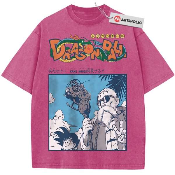 Dragon Ball Z Shirt, DBZ Shirt, Anime Shirt, Vintage T-Shirt - Rose Red, L