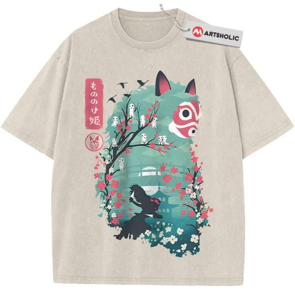 Princess Mononoke Shirt, Studio Ghibli Shirt, Anime Shirt, Vintage Tee
