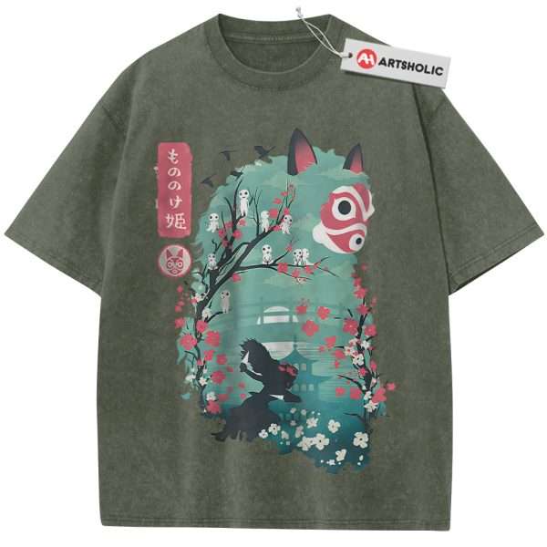 Princess Mononoke Shirt, Studio Ghibli Shirt, Anime Shirt, Vintage Tee