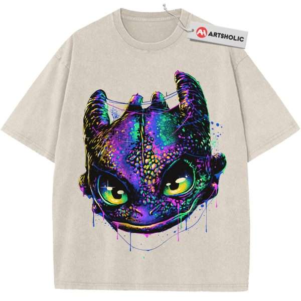 Toothless Shirt, Night Fury Shirt, How to Train Your Dragon Shirt, Animated Shirt, Vintage T-Shirt