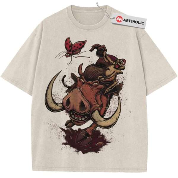 Timon and Pumbaa Shirt, The Lion King Shirt, Animated Shirt, Vintage Tee