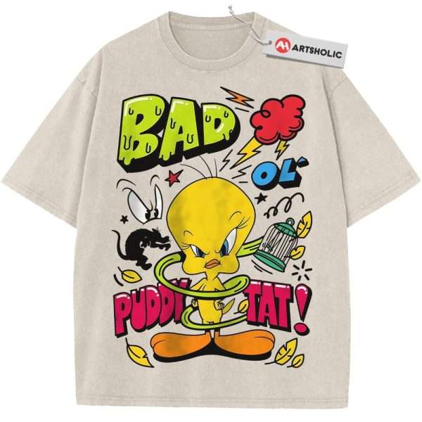 Tweety Shirt, Looney Tunes Shirt, Cartoon Shirt, Vintage Tee