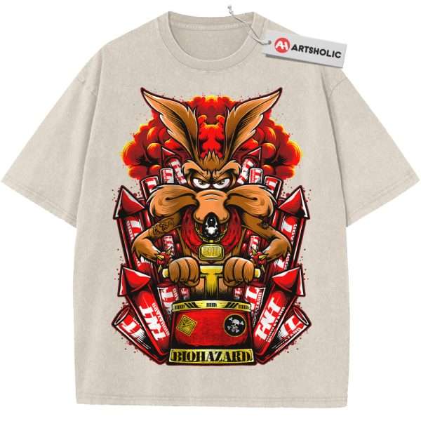 Wile E Coyote Shirt, Looney Tunes Shirt, Cartoon Shirt, Vintage Tee