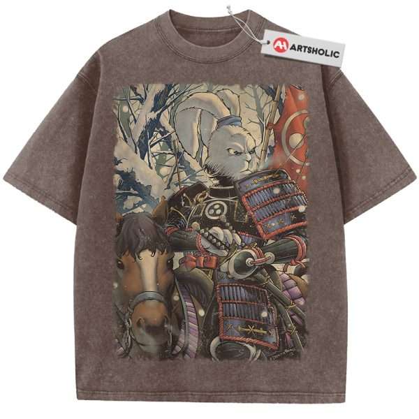 Usagi Yojimbo Shirt, Animated Shirt, Vintage Tee