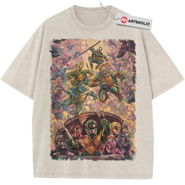 Teenage Mutant Ninja Turtles Shirt, Power Ranger Shirt, AnimatedVintage Tee