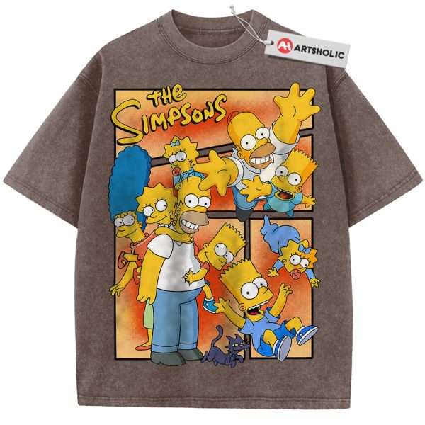 The Simpsons Shirt, Animated Shirt, Vintage Tee