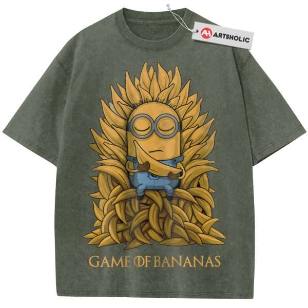 Minions Shirt, Animated Shirt, Vintage Tee - Army Green, XL