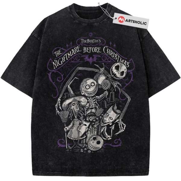 The Nightmare Before Christmas Shirt, Animated Shirt, Vintage T-Shirt