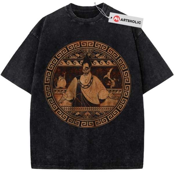 Hades Shirt, Hercules Shirt, Animated Shirt, Vintage T-Shirt - Black, M