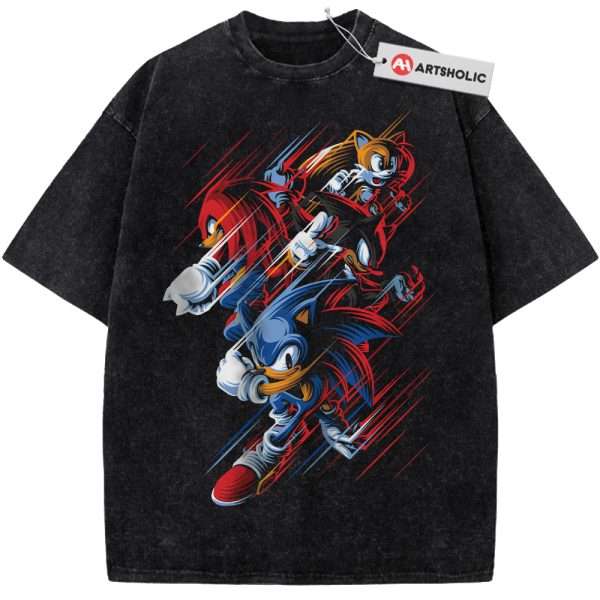 Sonic the Hedgehog Shirt, Animated Shirt, Vintage Tee