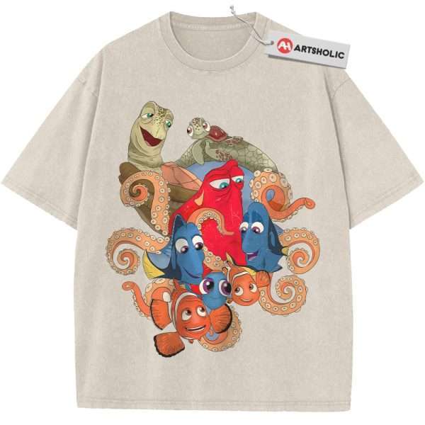 Finding Nemo Shirt, Finding Dory Shirt, Animated Shirt, Vintage T-Shirt