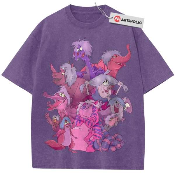 Madam Mim Shirt, The Sword in the Stone Shirt, Animated Shirt, Vintage T-Shirt - Purple, 2XL