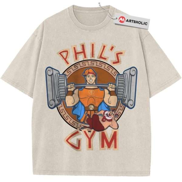 Hercules Shirt, Gym Shirt, Animated Shirt, Vintage T-Shirt