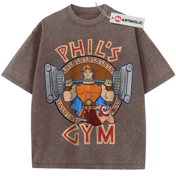 Hercules Shirt, Gym Shirt, Animated Shirt, Vintage T-Shirt
