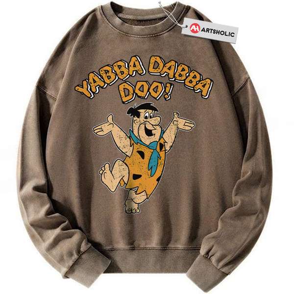 Fred Flintstone Sweatshirt, The Flintstones Sweatshirt, Animated Sweatshirt, Vintage Sweater