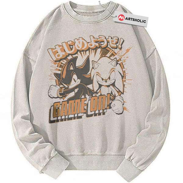 Sonic the Hedgehog Sweatshirt, Animated Sweatshirt, Vintage Sweatshirt