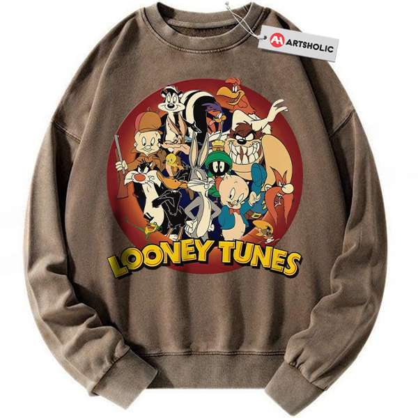 Looney Tunes Sweatshirt, Animated Sweatshirt, Vintage Sweater