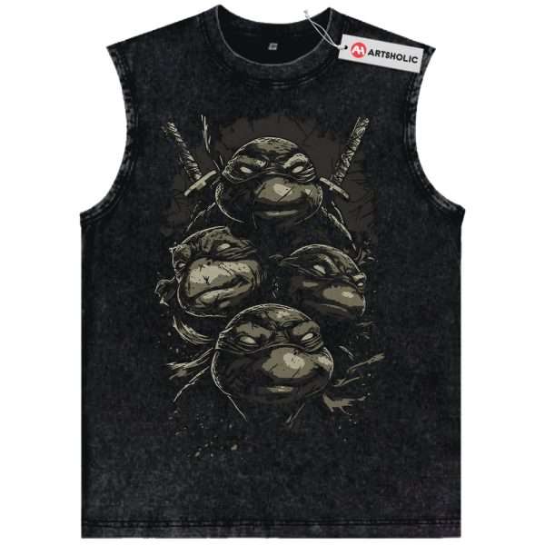 Tank Topnage Mutant Ninja Turtles Tank Top, TMNT Tank Top, Animated Tank Top, Vintage Tank Top