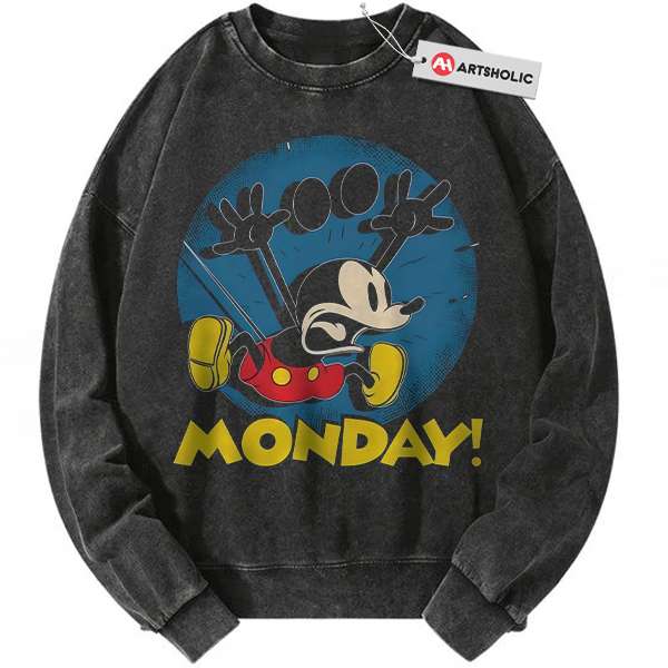 Mickey Mouse Sweatshirt, Animated Sweatshirt, Vintage Sweatshirt