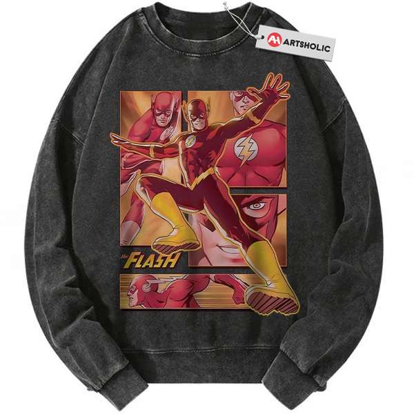 Flash Sweatshirt, Comic Sweatshirt, Vintage Sweatshirt