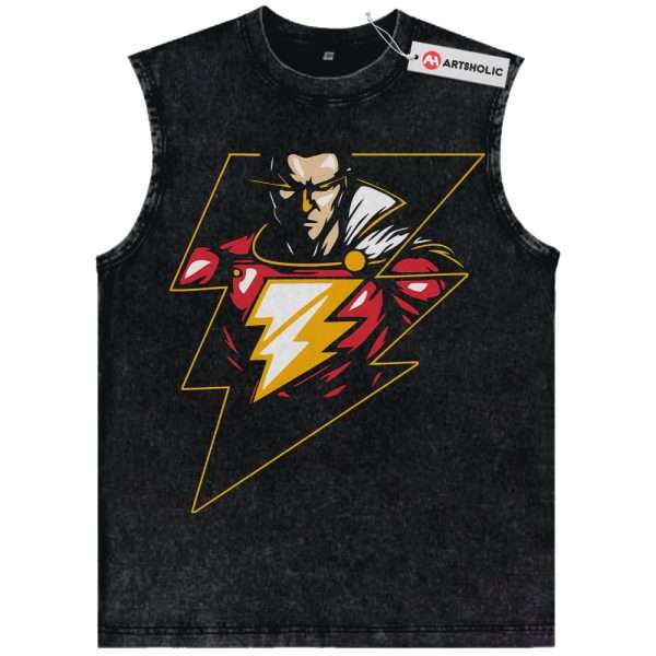 Shazam Tank Top, Comic Tank Top, Vintage Tank Top